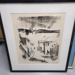 Alfred Birdsey Bermuda Original – Framed Artwork