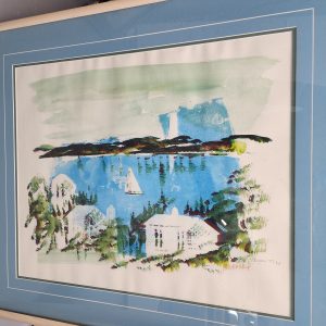 Alfred Birdsey Original – Bermuda Harbour View