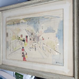 Alfred Birdsey Original – Bermuda Street Scene