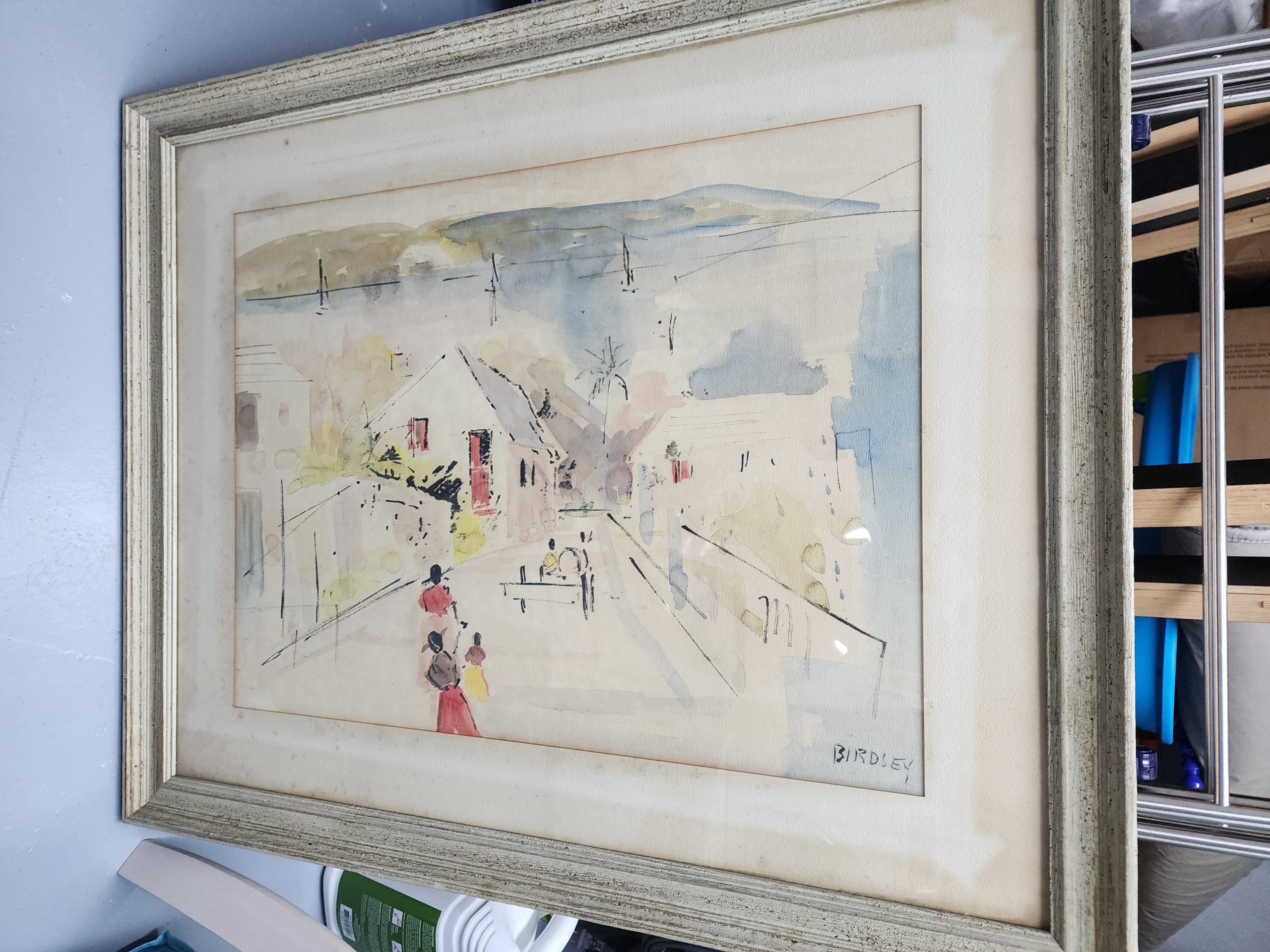 Alfred Birdsey Original – Bermuda Street Scene