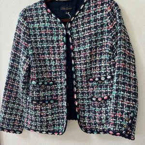 Luisa Spagnoli Tweed Blazer Size 46 (US 10)