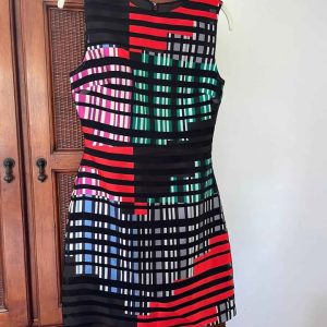 Fendi Multicolour Cocktail Dress – Size XS | Made in Italy