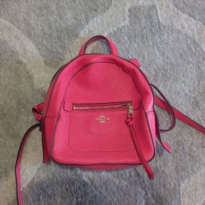 Pink Coach Backpack