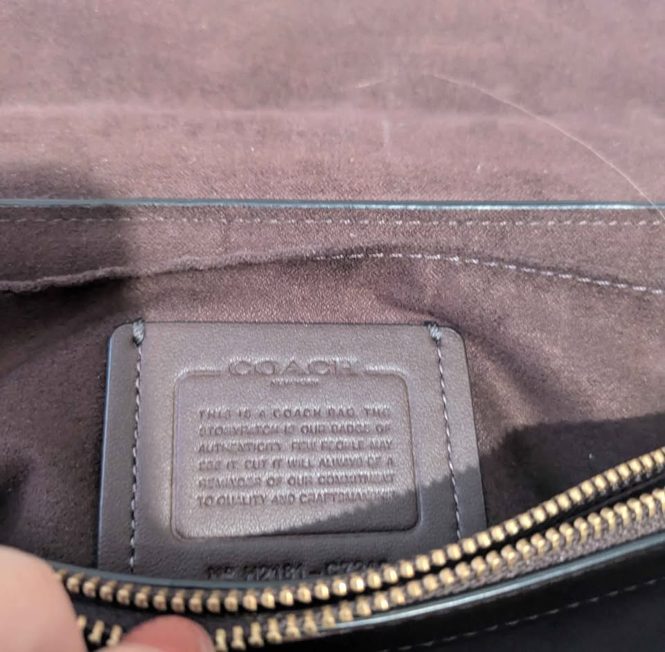 Coach Tammie Shoulder Bag – Teal Green - Image 3