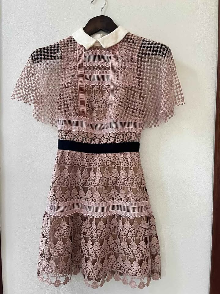 Self-Portrait Lace Dress — Size XS / US 0 (Brand New)