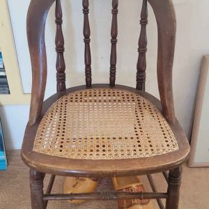 Vintage Wooden Chairs – Set of 2