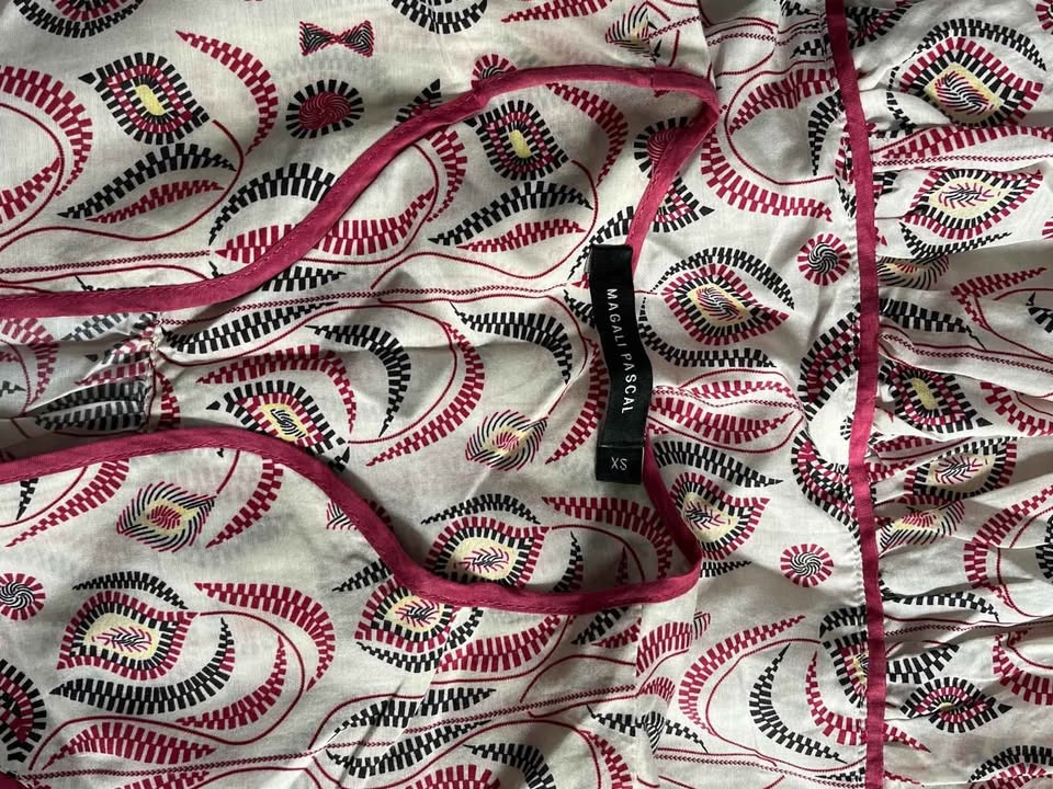 Magali Pascal Boho Printed Cotton Dress – XS - Image 3