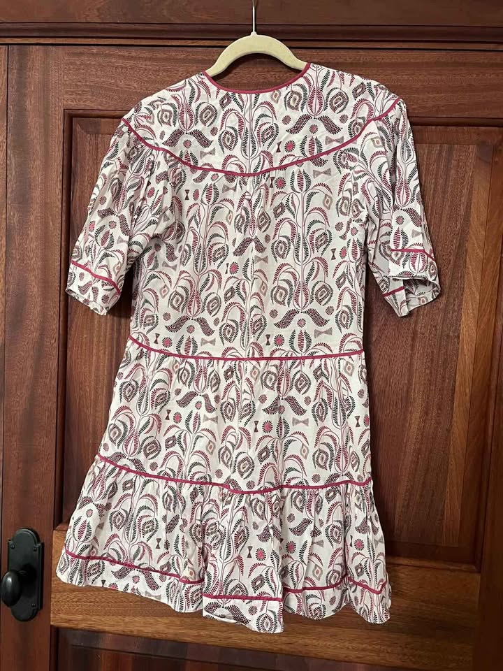 Magali Pascal Boho Printed Cotton Dress – XS - Image 2