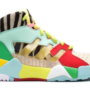 RARE Adidas x Jeremy Scott Street Ball Sneakers Size 9.5 US