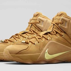 Nike LeBron 12 EXT Wheat Size 12