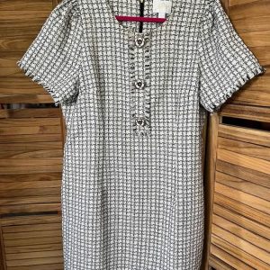 Lilly Pulitzer Textured Tweed Shift Dress – Size L